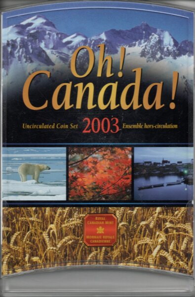 Kanada Kursmünzensatz 2003 "Oh Kanada"
