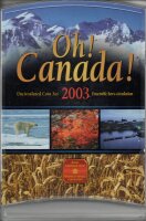 Kanada Kursmünzensatz 2003 "Oh Kanada"