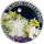 Palau 5 Dollar 2013 - 7 Weltwunder "Hängende Gärten von Babylon" - Silber PP teilcoloriert