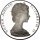 Bermuda 25 Dollars 1977 Silver Jubilee Elizabeth II - Silber PP