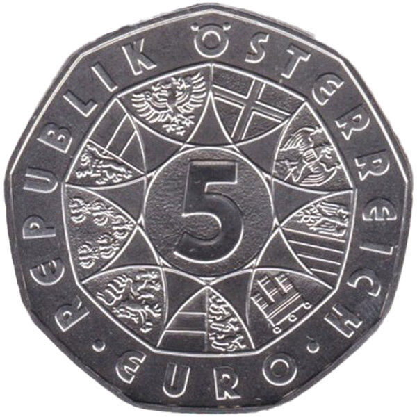 Österreich 5 Euro 2013 Wiener Walzer - Silber