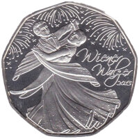 Österreich 5 Euro 2013 Wiener Walzer - Silber