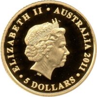 Australien Koala 2011 1/25 oz Gold PP
