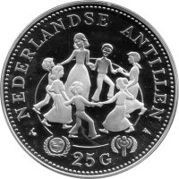 Niederländische Antillen 25 Gulden 1979 -...
