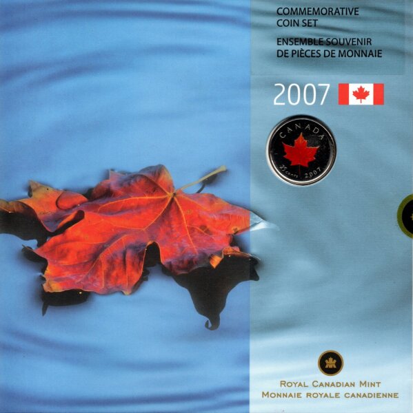 Kanada Kursmünzensatz 2007 "Andenkenset"
