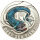 Pitcairn Islands 2 Dollars 2011 Melanostomias Biseriatus - 1/2 oz Silber PP