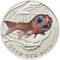 Pitcairn Islands 2 Dollars 2010 Lanternfish Myctophios -...