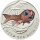 Pitcairn Islands 2 Dollars 2010 Lanternfish Myctophios - 1/2 oz Silber PP