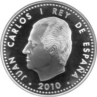Spanien 10 Euro 2010 - Antoni Gaudí "Basilika Sagrada Família" - Silber PP