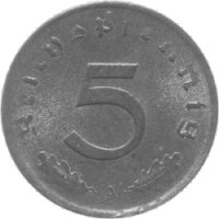 J.374 Deutschland 5 Pfennig 1947 - 1948 - Kursmünze