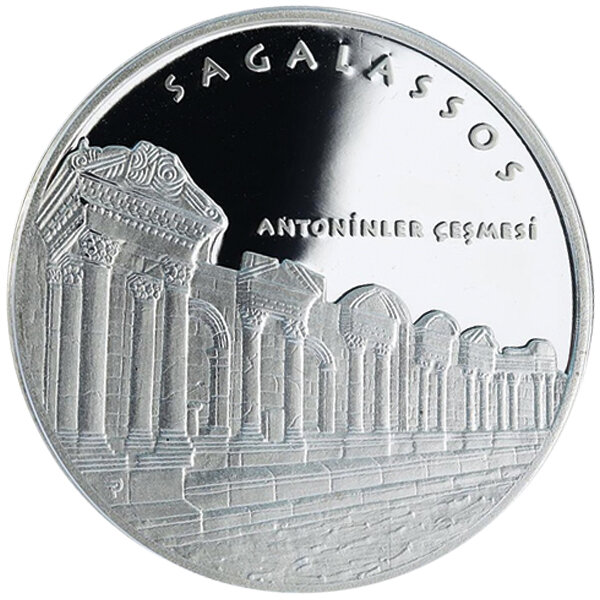 Türkei 50 Lira 2013 - Sagalassos - 1 oz Silber PP
