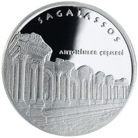 Türkei 50 Lira 2013 - Sagalassos - 1 oz Silber PP
