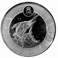Cayman Inseln Sea Life Blue Marlin - Speerfisch 2020 1 oz...