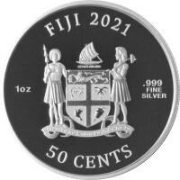 Fiji CATS 1. Ausgabe 2021 1 oz Silber | Prooflike