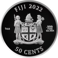 Fiji DOGS 1. Ausgabe 2022 1 oz Silber | Prooflike