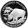 Bhutan 300 Ngultrum 1993 - Bedrohte Tierwelt "Taakin" - Silber PP