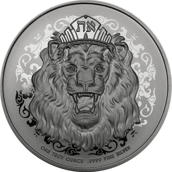 Niue 2 Dollars 2021 - Roaring Lion - 1 oz Silber