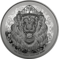 Niue 2 Dollars 2021 - Roaring Lion - 1 oz Silber