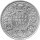 Britisch Indien 1 Rupie 1918 - König Georg V. - Silber