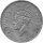 Britisch Indien 1 Rupie 1940 - König Georg VI. - Silber