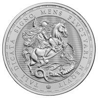 UK St. George and the Dragon 2026 1 oz Silber