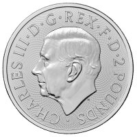 UK St. George and the Dragon 2026 1 oz Silber