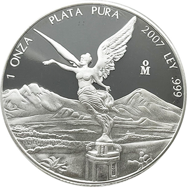 Mexiko Libertad 2007 1 oz Silber | Polierte Platte