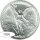 Mexiko Libertad 1995 1/2 oz Silber