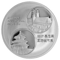 China Panda 2017 1/10 oz - 1 oz Silber PP