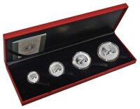 China Panda 2017 1/10 oz - 1 oz Silber PP