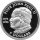 Liberia 5 Dollars 2003 - 25 Jahre Pontifikat Papst Johannes Paul II. - Silber PP