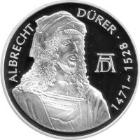 Uganda 1.000 Shillings 2001 - Albrecht Dürer - Silber PP