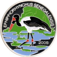 Benin 1.000 Francs 2005 - Gefährdete Tierwelt...