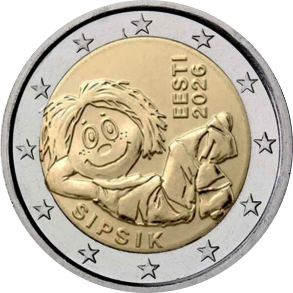 Estland 2 Euro 2026 "Sipsik"