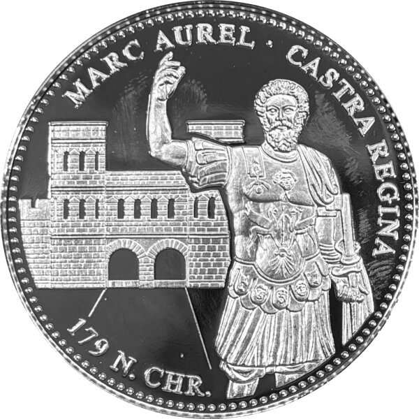 Regensburg Medaille 1979 Marc Aurel - Silber PP