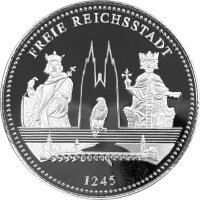 Regensburg Medaille 1979 Freie Reichsstadt - Silber PP