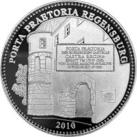 Regensburg Medaille 1979 Porta Praetoria - Silber PP