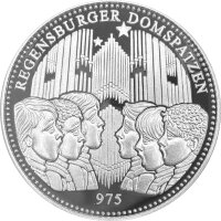 Regensburg Medaille 1979 Domspatzen - Silber PP