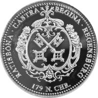 Regensburg Medaille 1979 Basilika St. Emmeram - Silber PP