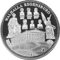 Regensburg Medaille 1979 Walhalla - Silber PP