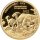 Kongo Prehistorical Life 9. Ausgabe 2022 Parasaurolophus 0,5 Gramm Gold PP
