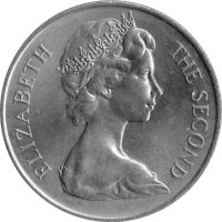 Isle of Man 1 Crown 1970 - Manx-Katze - Silber