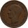 Griechenland 5 Lepta 1869 - König Georg I. - Umlaufmünze - Bronze