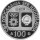 Jugoslawien 100 Dinar 1982 - XIV. Olympische Winterspiele 1984 in Sarajevo - Silber PP