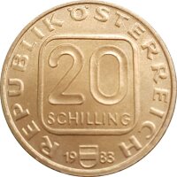 Österreich 20 Schilling 1983 Burg Hochosterwitz