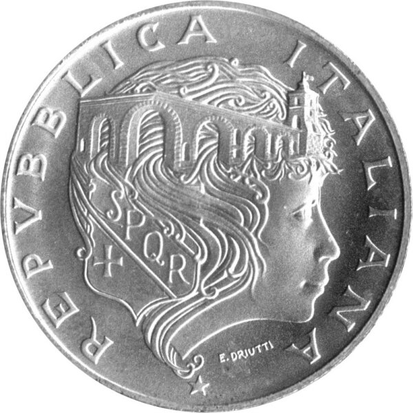 Italien 500 Lire 1991 - 2100 Jahre Ponte Milvio - Silber