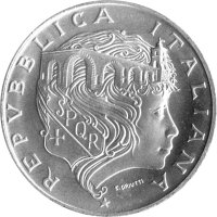 Italien 500 Lire 1991 - 2100 Jahre Ponte Milvio - Silber