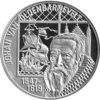 Niederlande 20 Euro 1997 - Johan van Oldenbarnevelt - Silber PP