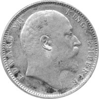 Britisch Indien 1 Rupie 1905 - König Edward VII. -...