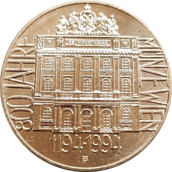 Österreich 20 Schilling 1994 800 Jahre Münze Wien